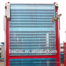 Aluminum plate punching or steel plate punching cabin or cage for construction hoist / building lift
